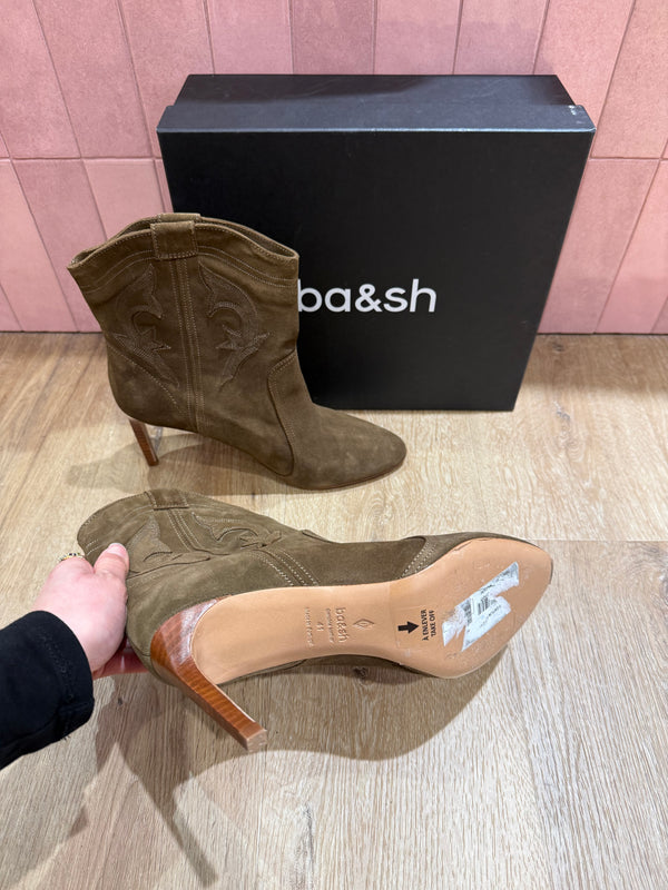 Bottines en daim bash T.41