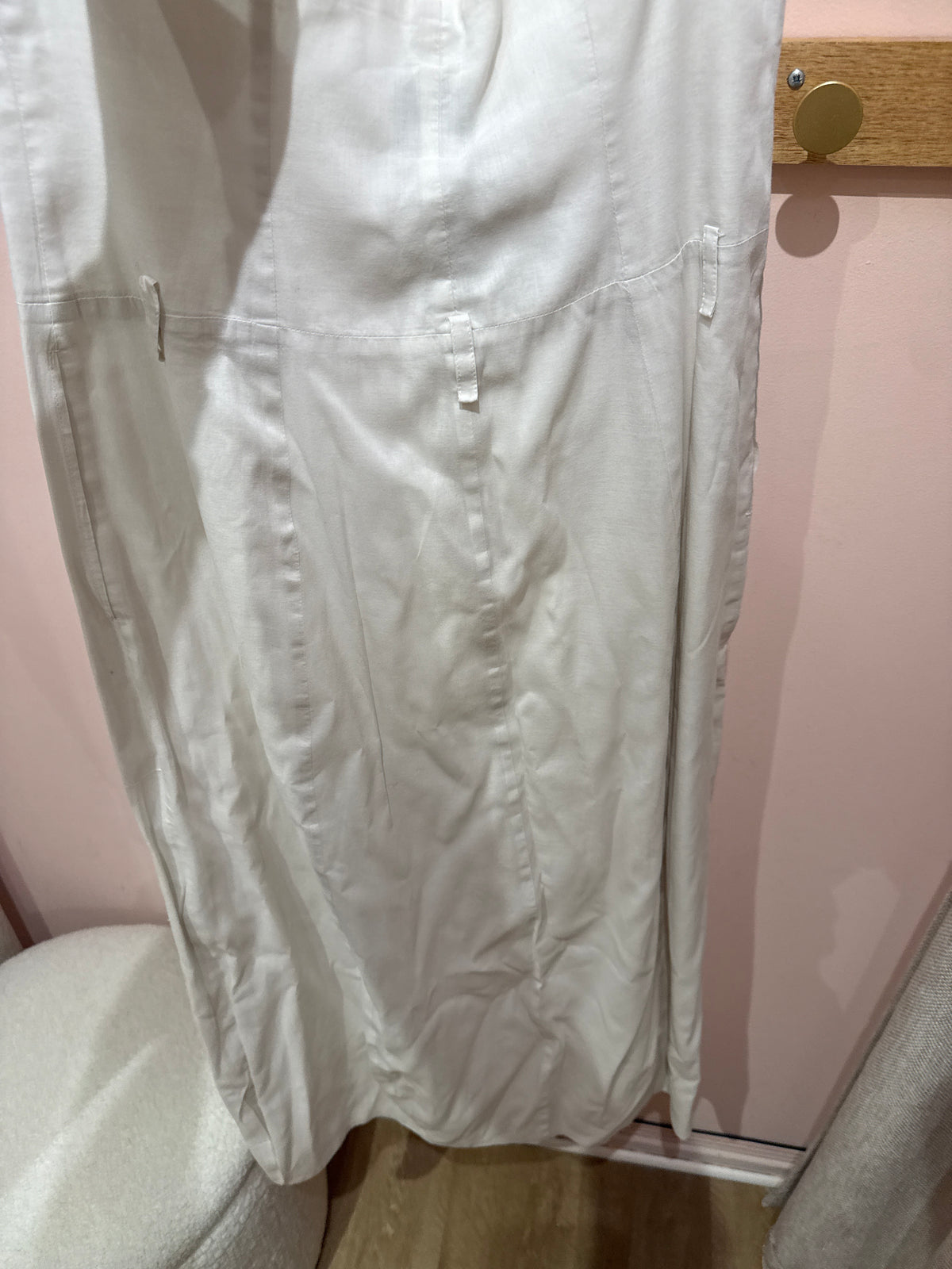 Kenzo jupe longue blanche 38-40