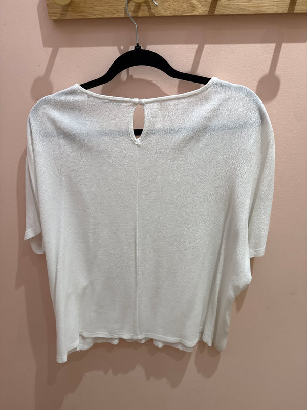 Blouse blanche MC Set