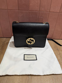 Sac noir Gucci Interlocking 23/10