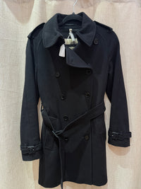 Burberry Manteau noir T.34 20/07