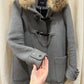 Manteau Maje T.36/38 laine