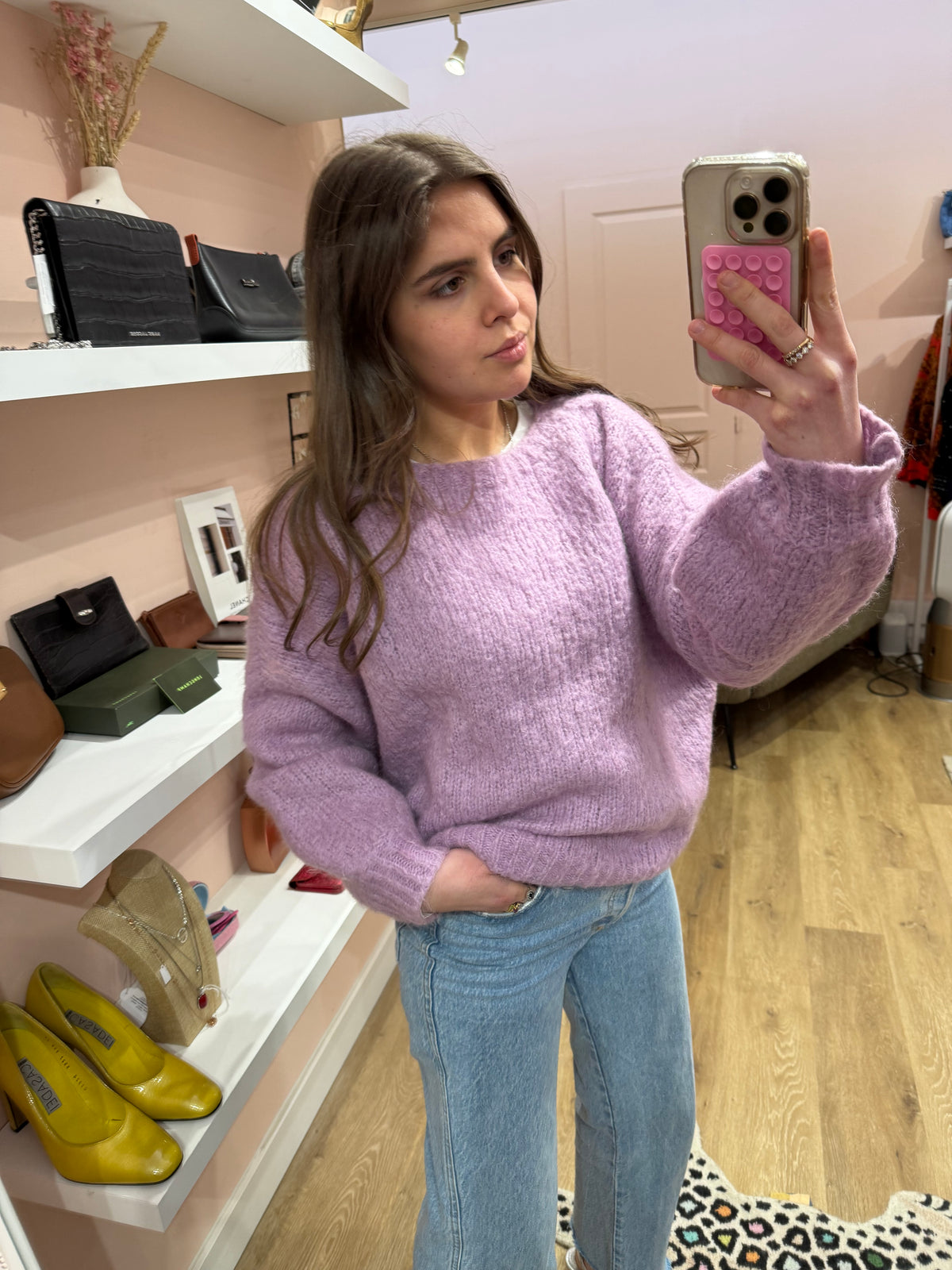 Pull violet Maje T.S