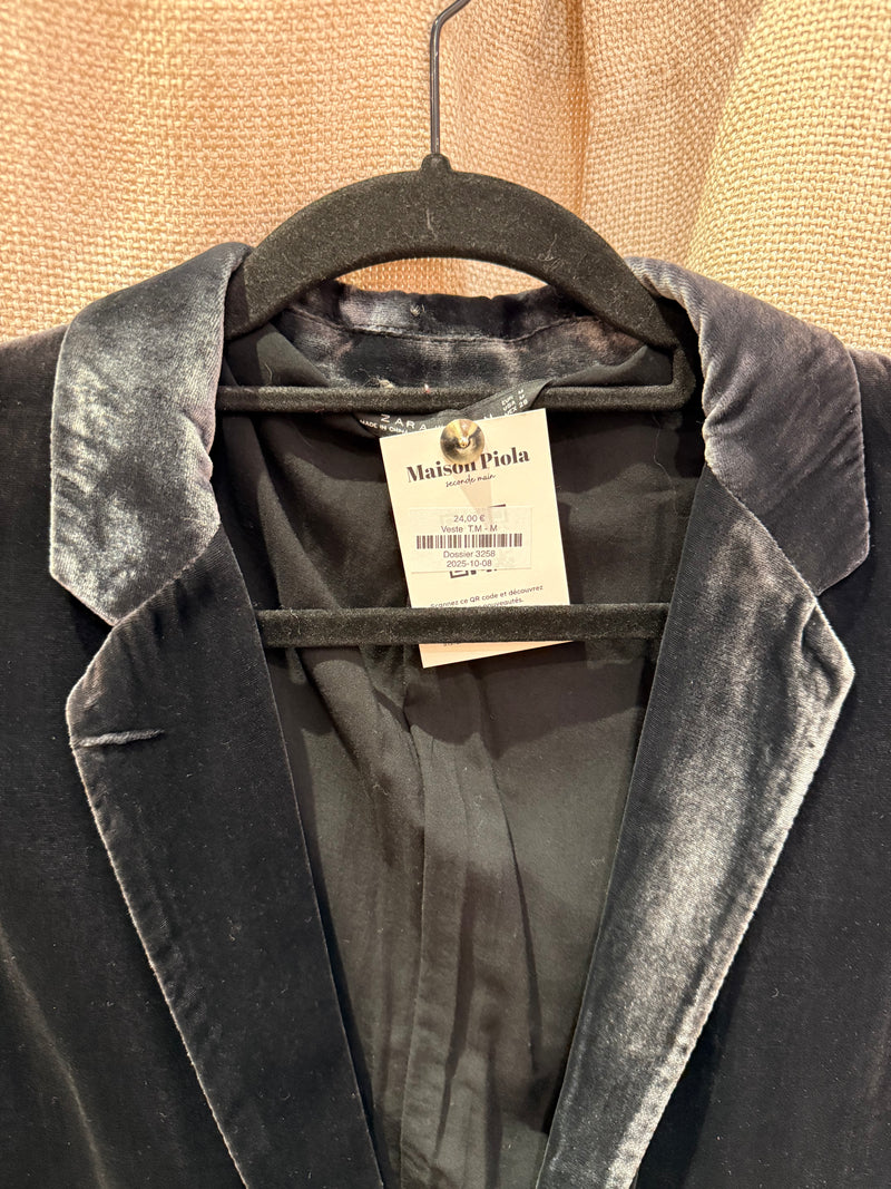 Veste Zara velours T.M
