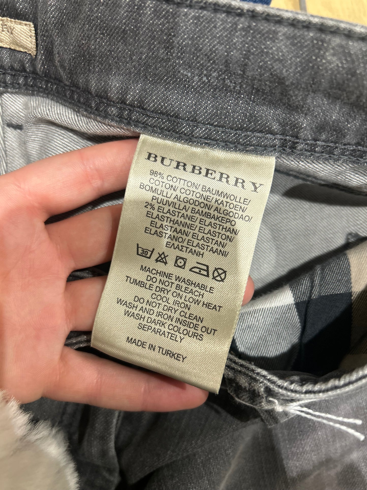 Jean Burberry Taille 34