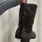 Bottines marron cuir T.41