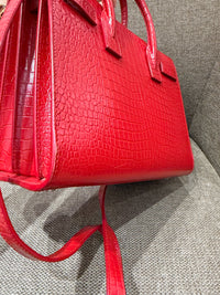 Sac de jour rouge Saint Laurent 09/09