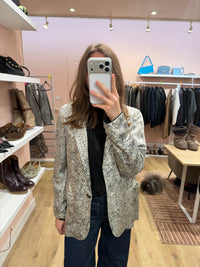 Blazer Crème et gris Diega T.S 07/09