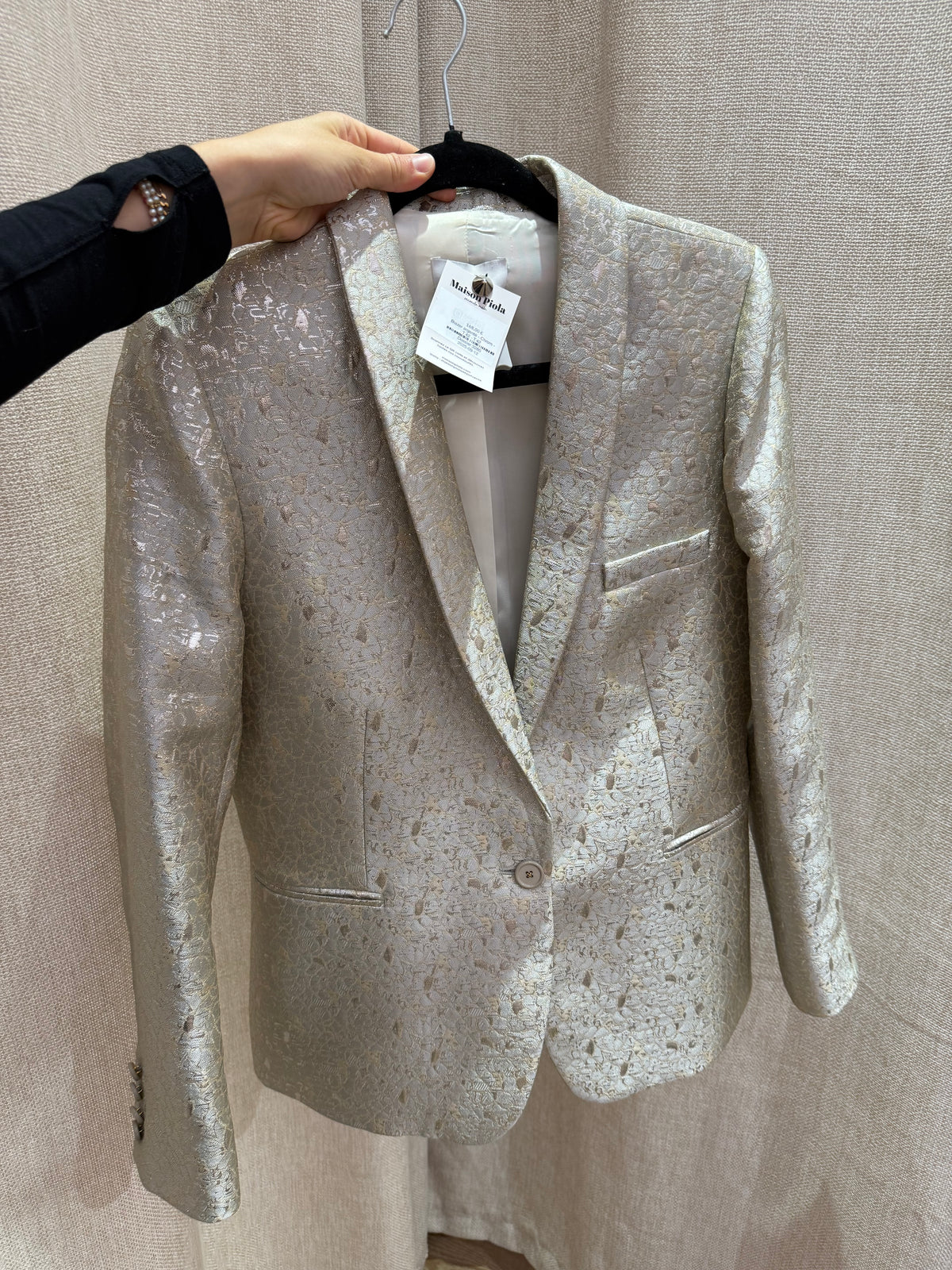 Blazer argenté - Chrom - T.42