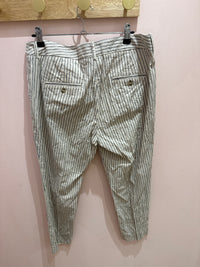 Pantalon Beige et bleu T.44