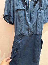 Robe Burberry bleu marine T.M