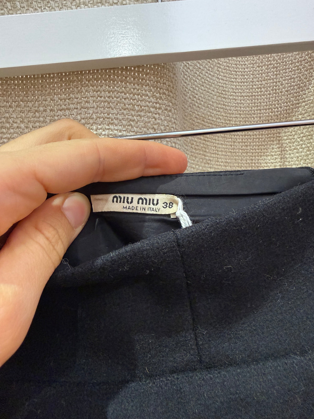 Miu Miu Jupe noir  T.34 20/07