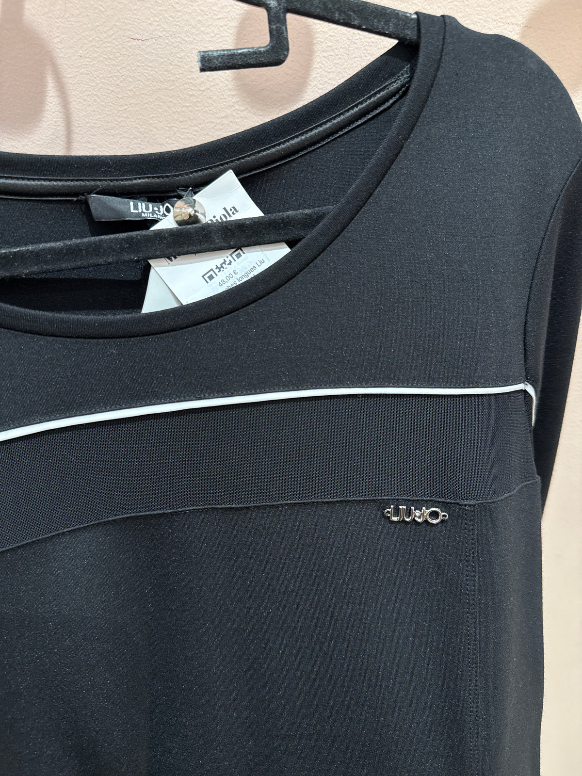 Robe manches longues Liu Jo noire T.M