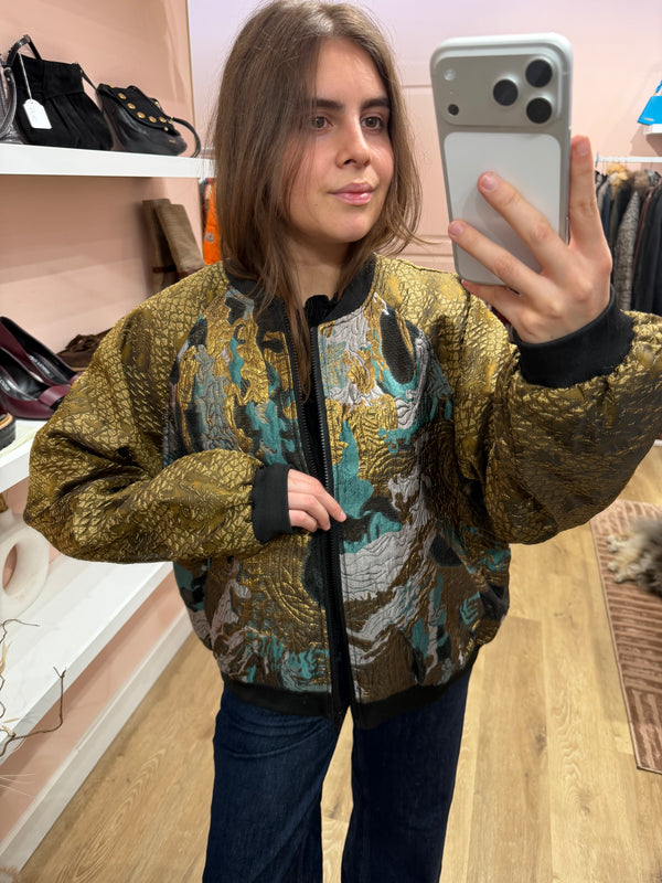 Veste dorée - Summum - T.L/XL 07/09