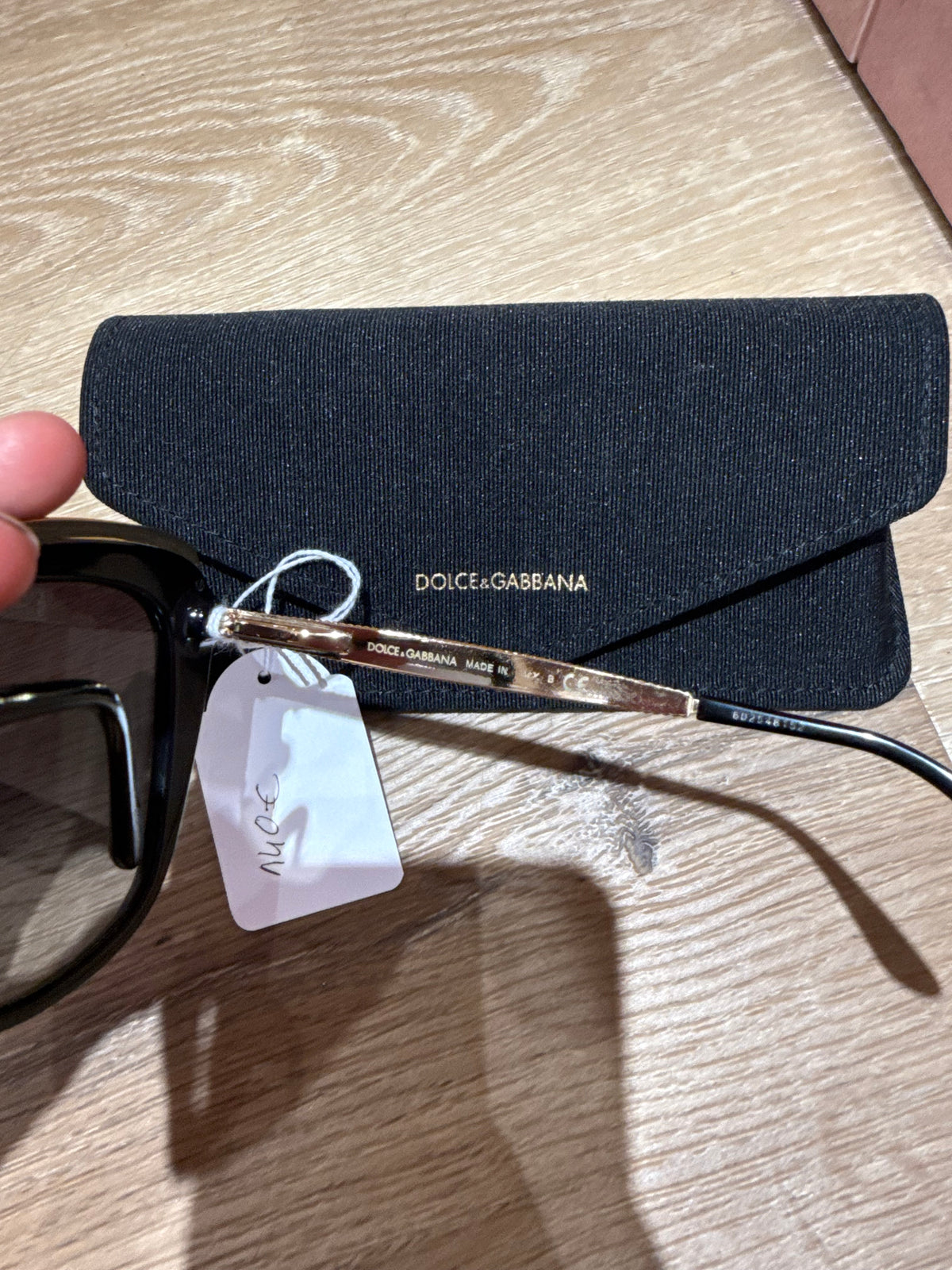Lunette noir dolce gabbana 30/05