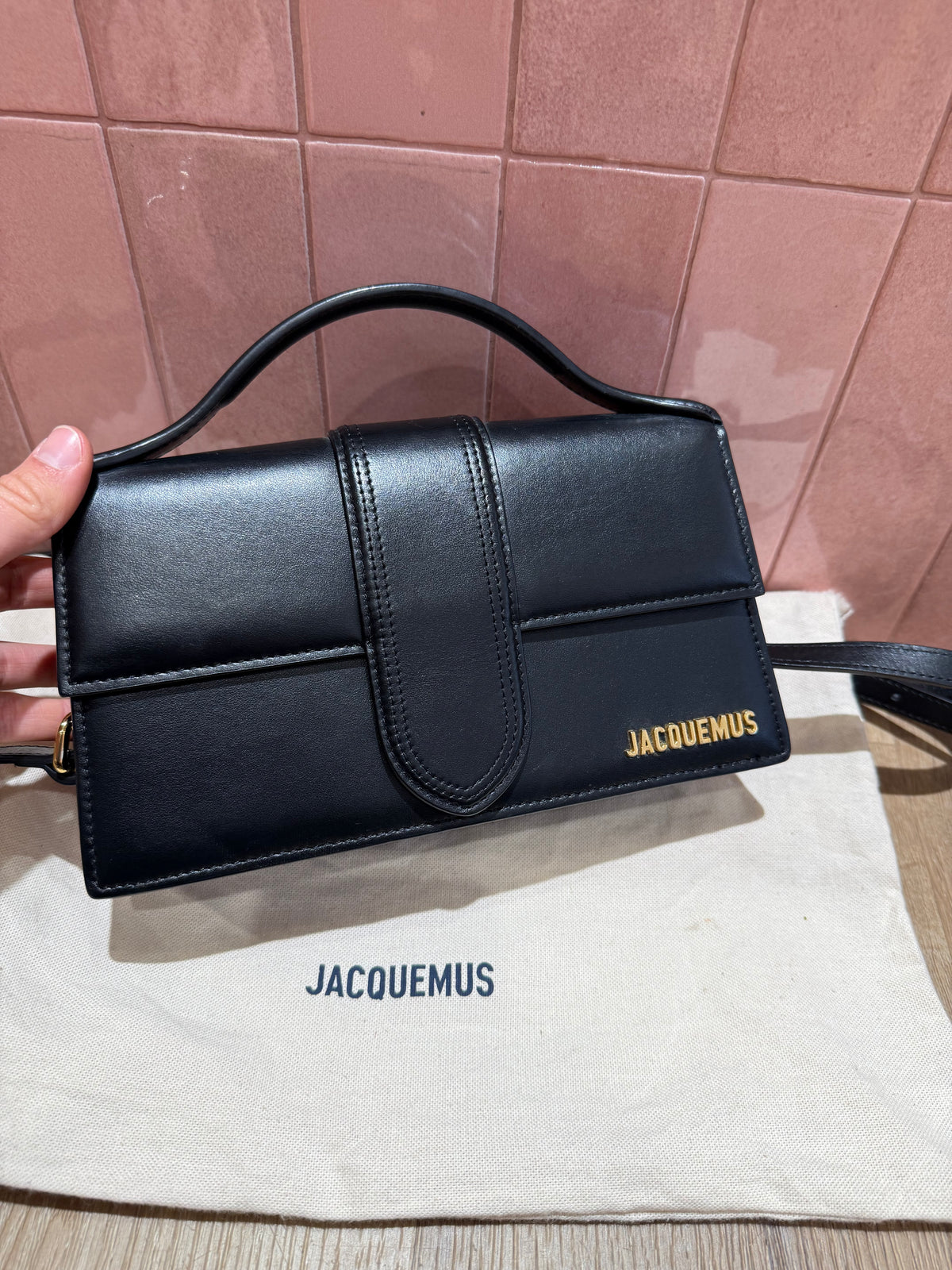 Sac Jacquemus bambino en cuir
