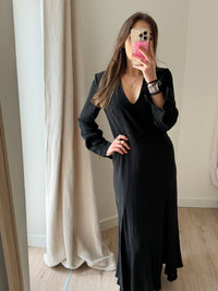 Robe longue Twinset noire T.M