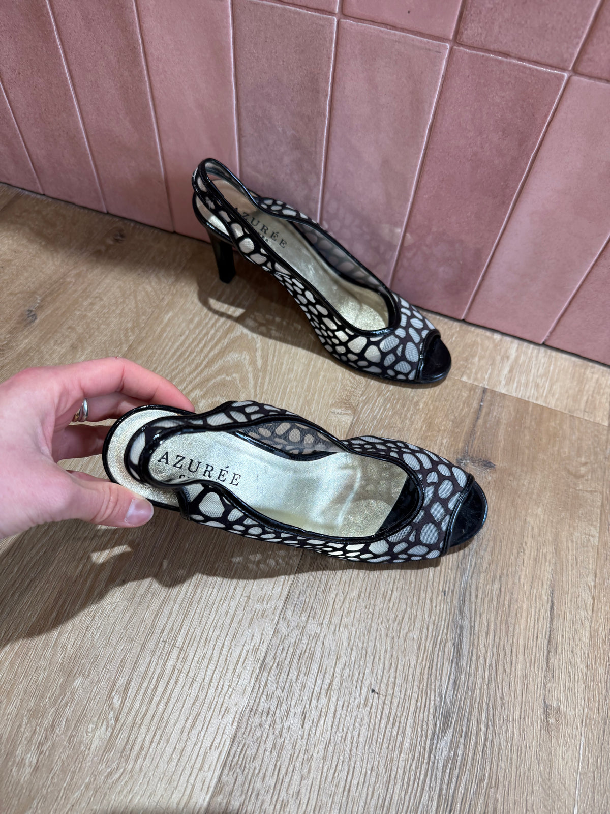 Talons noirs Azurée T.37