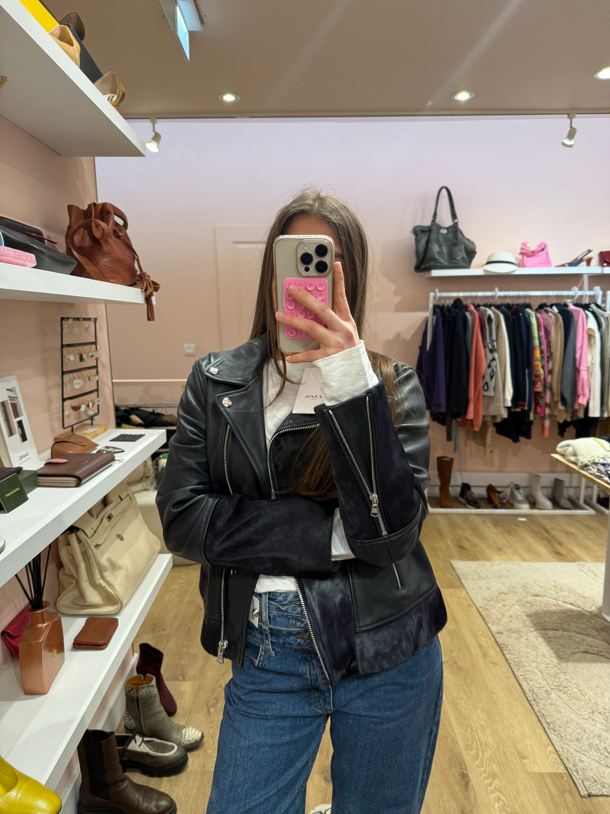 Zapa veste en cuir neuve 38