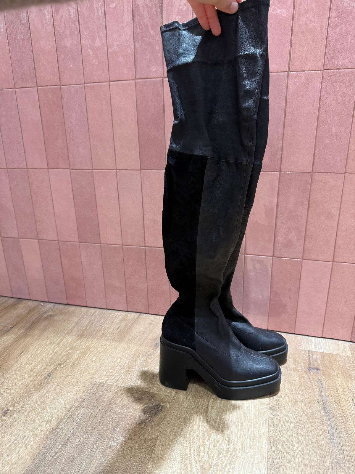 Bottes noires Clergerie T.37