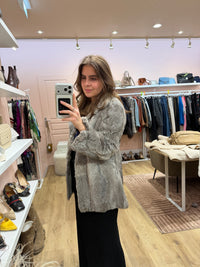 Manteau fourrure en lapin oakwood T.36 23/09