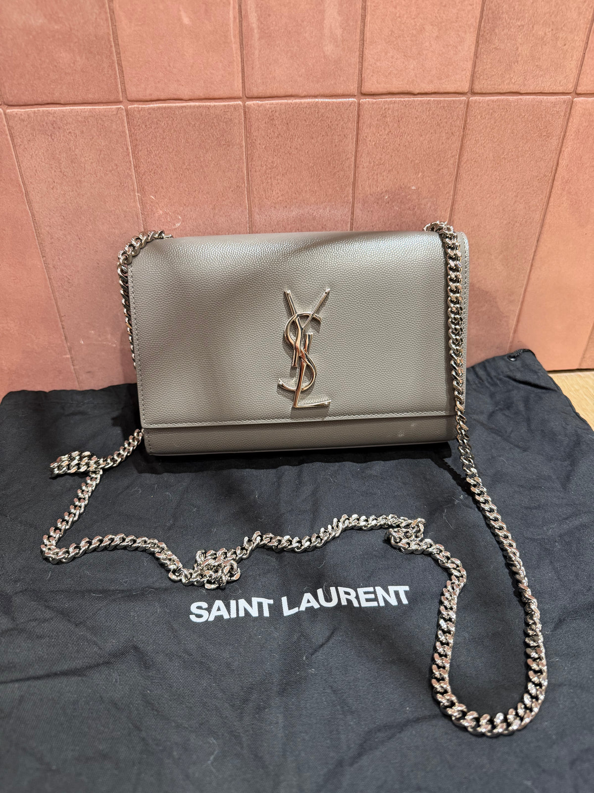 Sac Kate gris saint Laurent 27/10