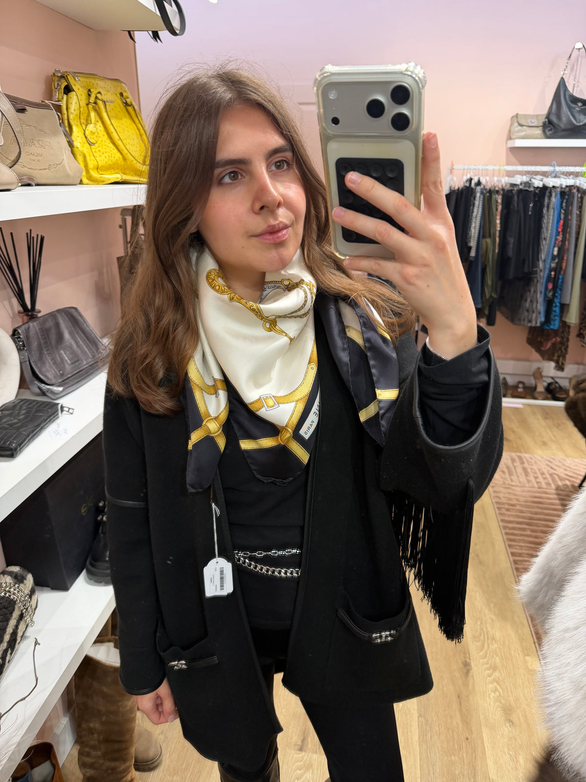 Foulard Céline en soie 17/10