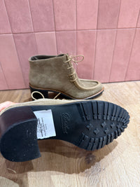 Derbies à talons Kaki Paraboots T.38