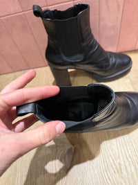 Bottines Noir cuir  T.39