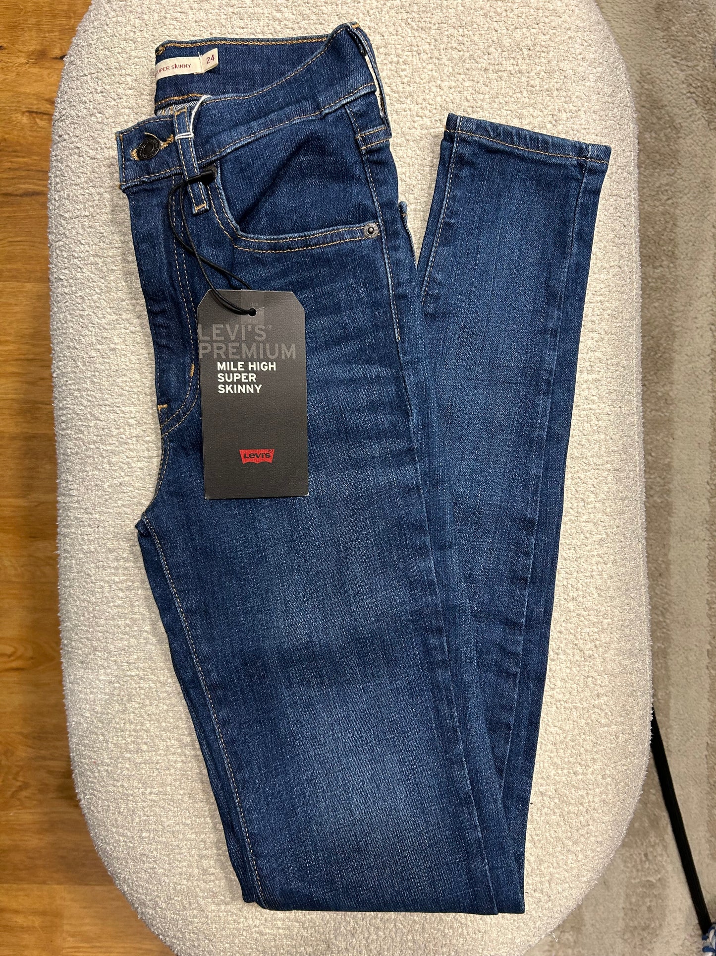 Jean Levis High Super skinny Taille 34 L32