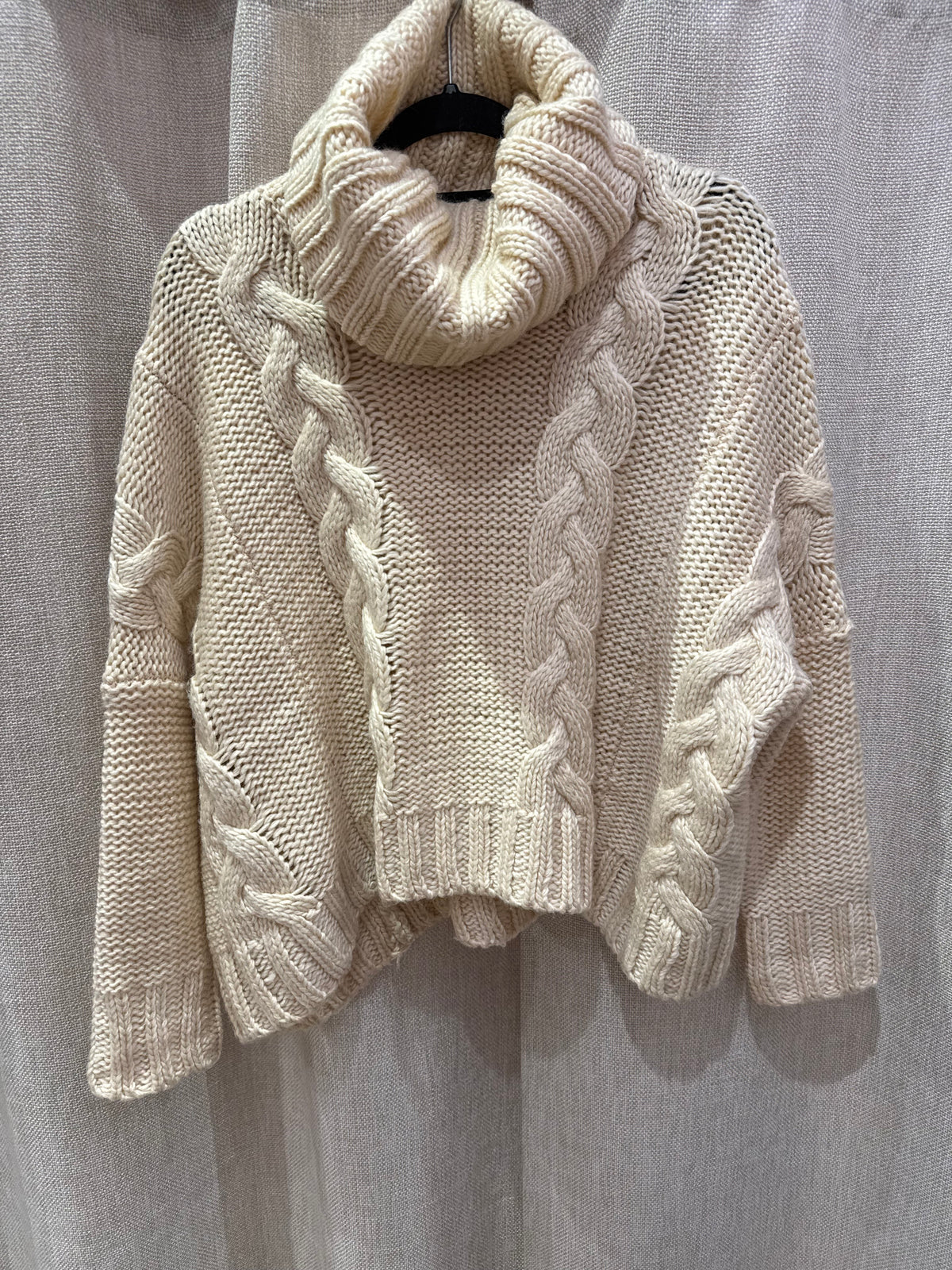 Pull beige Odemai T.U 30% laine