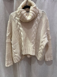 Pull beige Odemai T.U 30% laine