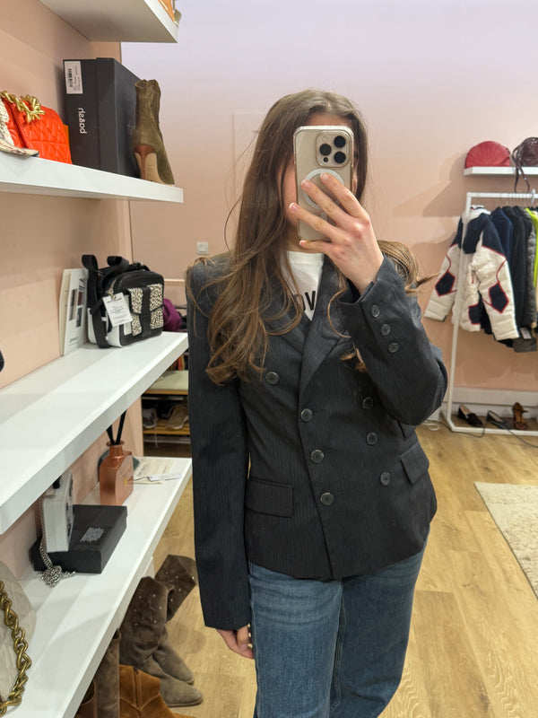 Blazer Comptoir des Cotonniers Gris (rayures) T.40