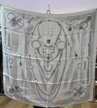 Foulard Hermès gala soie + boîte