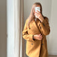 Veste blazer marron T.XS/ S laine Tiger or sweden