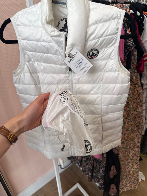Veste sans manches blanche Jott T.S