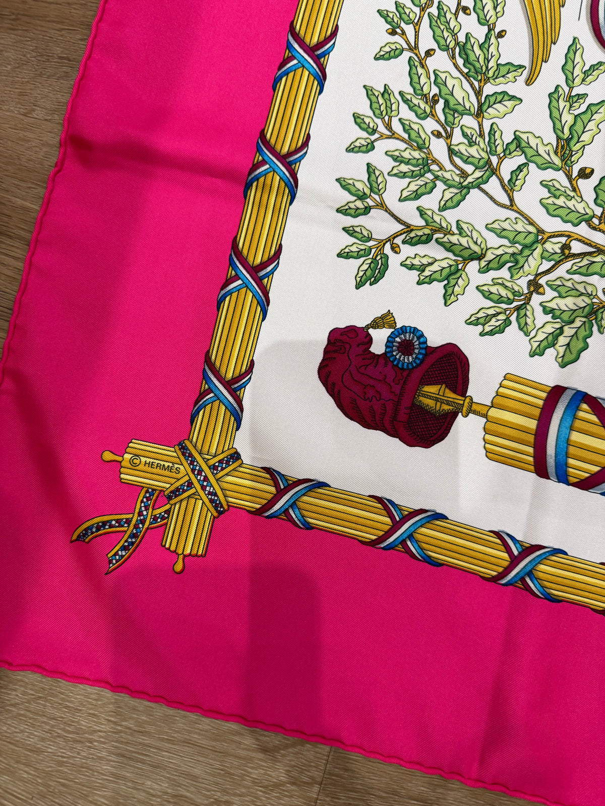 Foulard Hermès en soie
