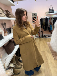 Manteau beige long · Fracomina · T.XS 11/10