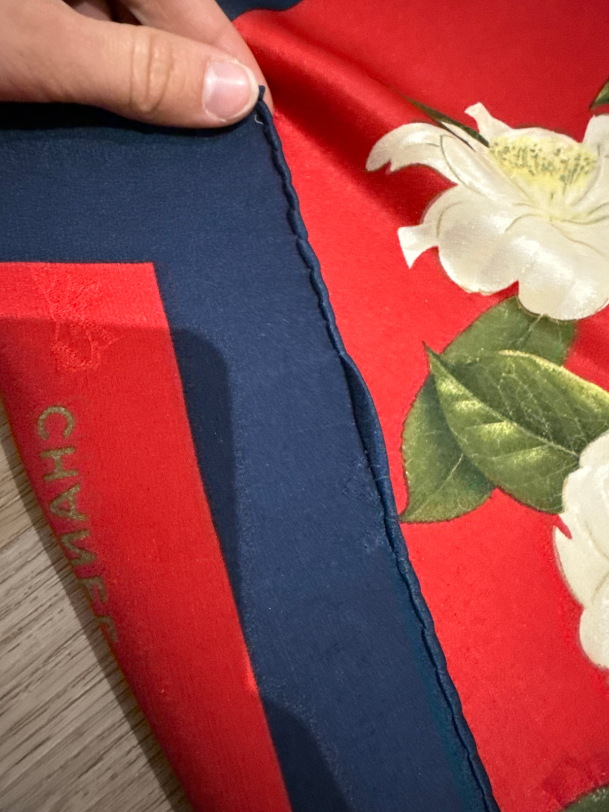 Foulard Chanel en soie