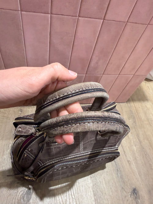 Sac lancel taupe cuir
