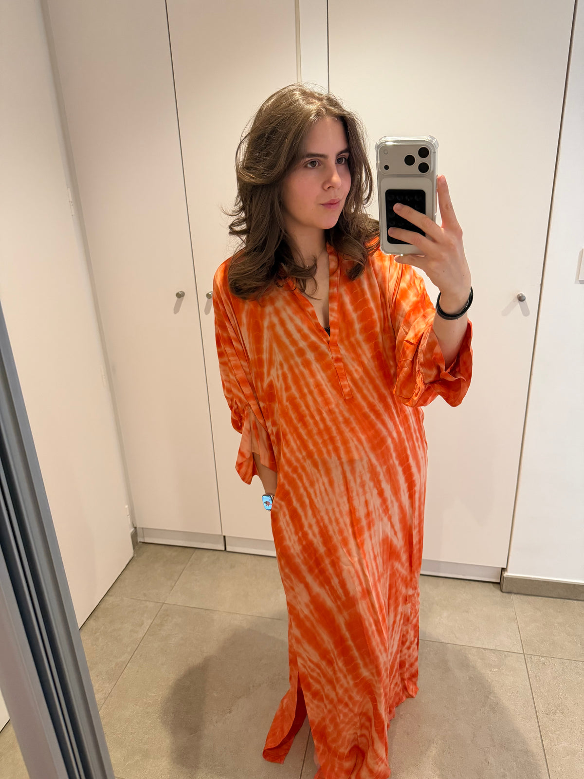 Robe corail Rabens T.M 16/08