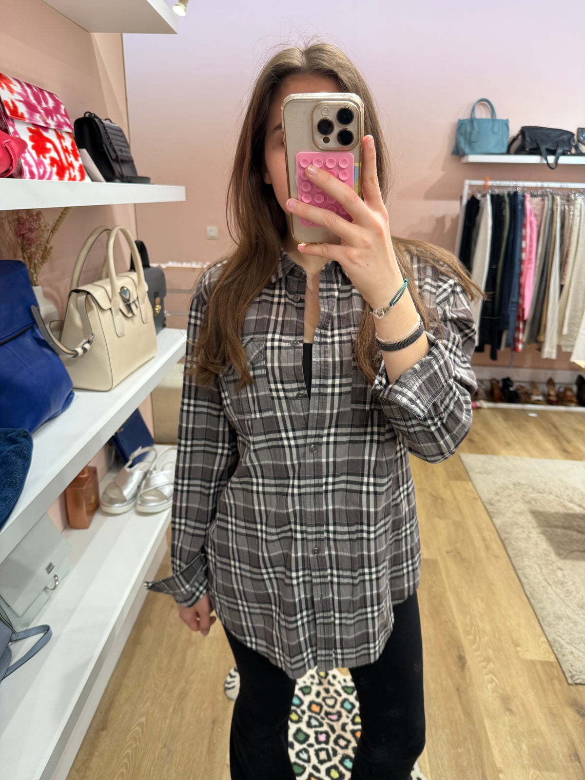 Chemise grise Burberry T.L 01/06