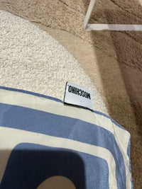 Foulard Moschino bleu T.U soie