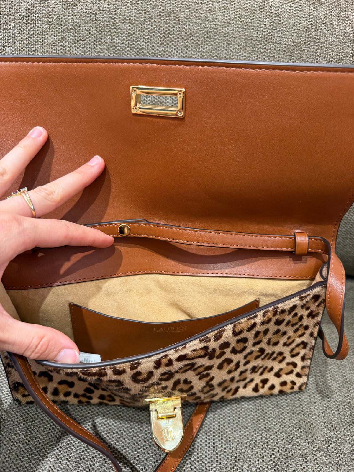 Sac Ralph Lauren léopard 29/07