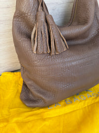 Sac marron en cuir la bagagerie 16/08