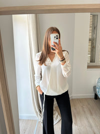 Blouse blanche ikks T.S