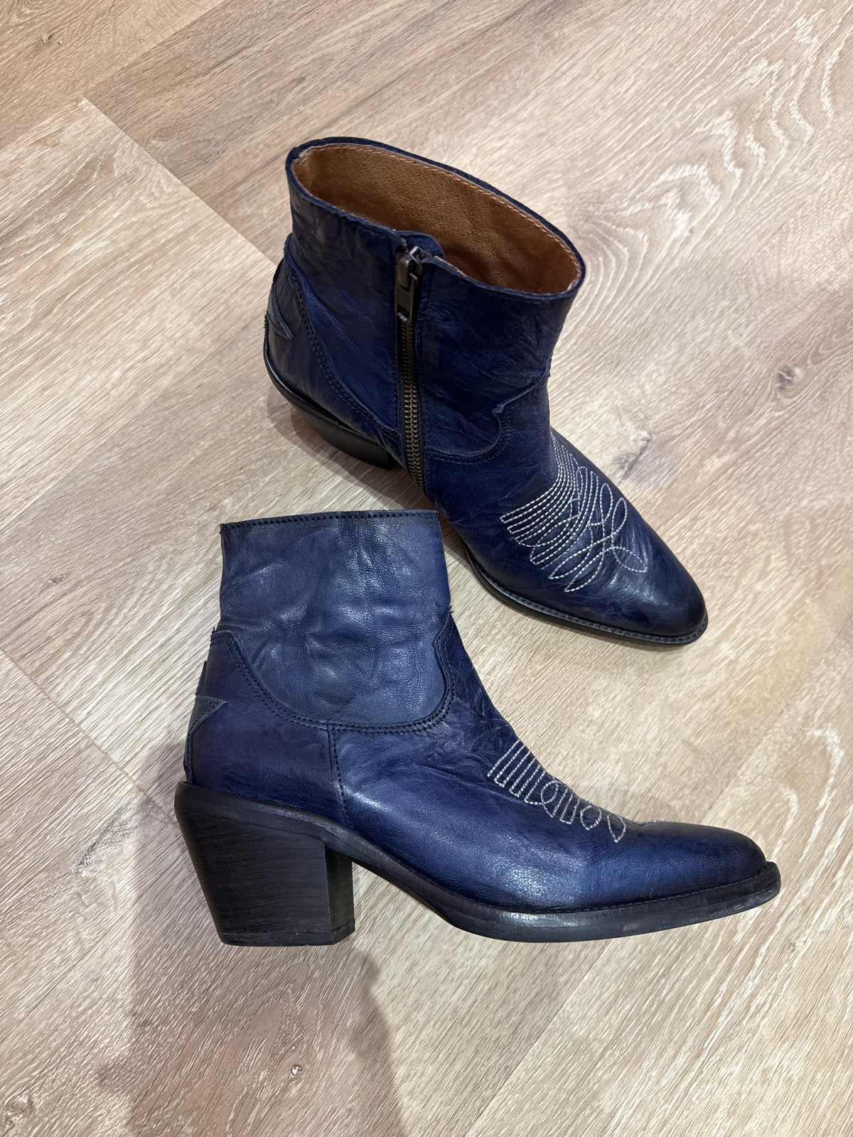 Bottines en cuir taille 37