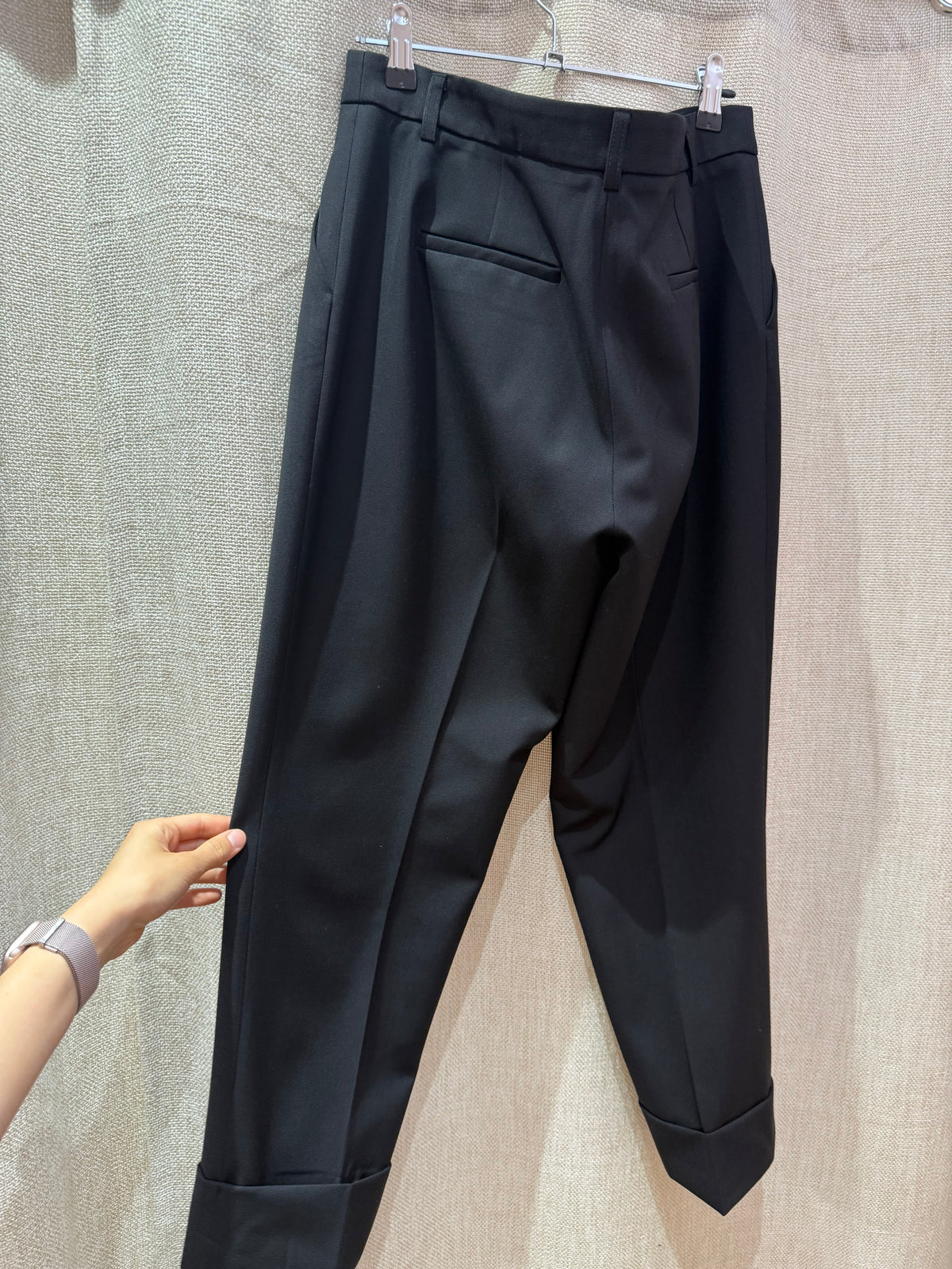 Pantalon noir large Tara Jarmon T.42 14/06