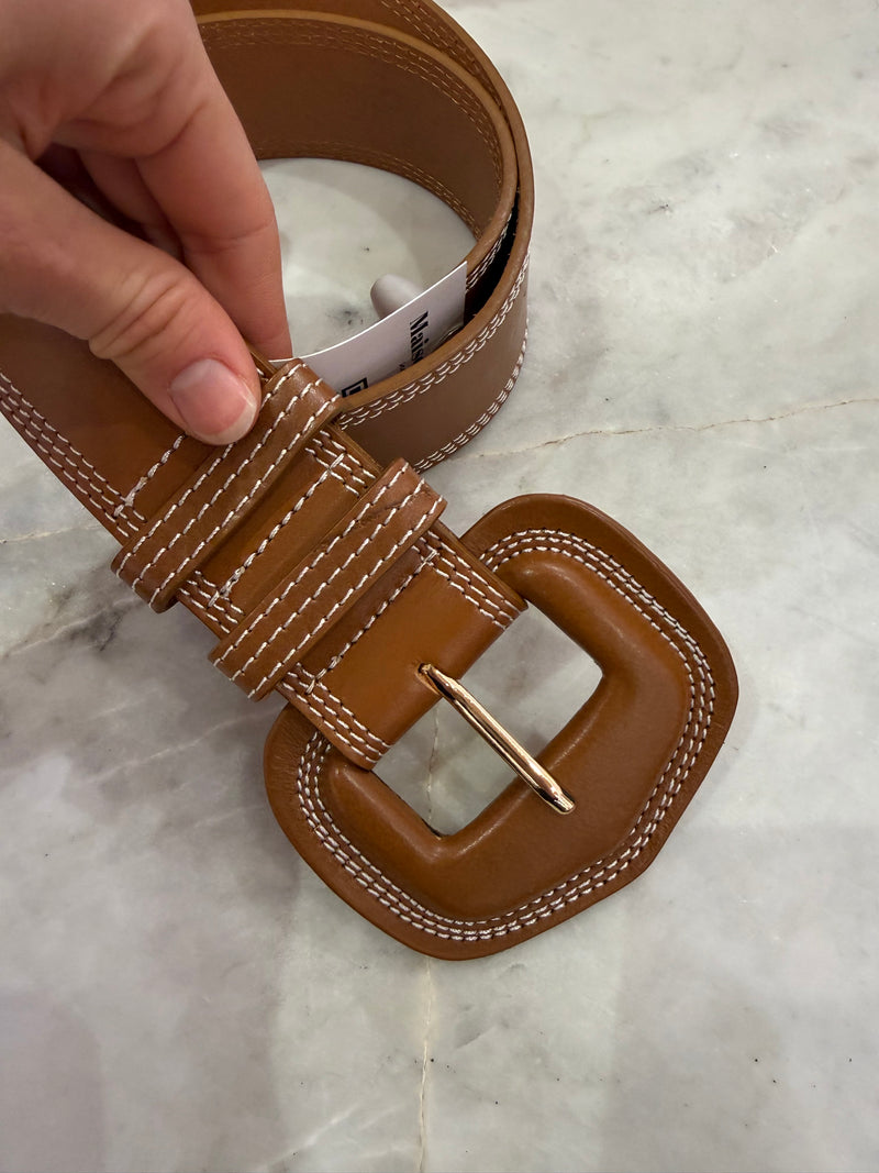 Ceinture bocage cuir T.85