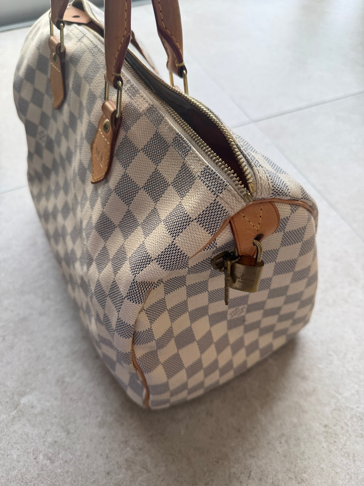 Sac speedy damier azur 35 Louis Vuitton